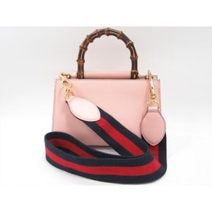 gucci bamboo bag pink